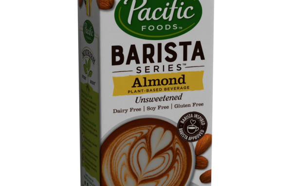 Pacific Foods Barista Series Unsweetened Almond Milk – 32oz – 12ct
