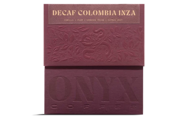 Onyx Coffee Decaf Colombia Inza San Antonio – 10oz (Whole Bean)