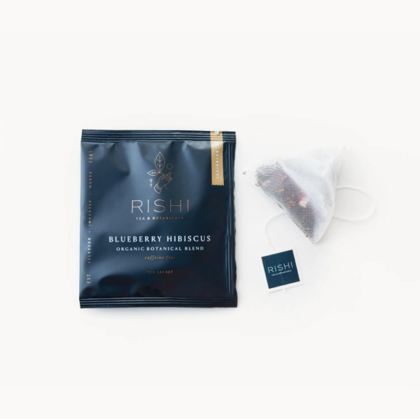 Rishi Blueberry Hibiscus Tea Sachets - 50ct