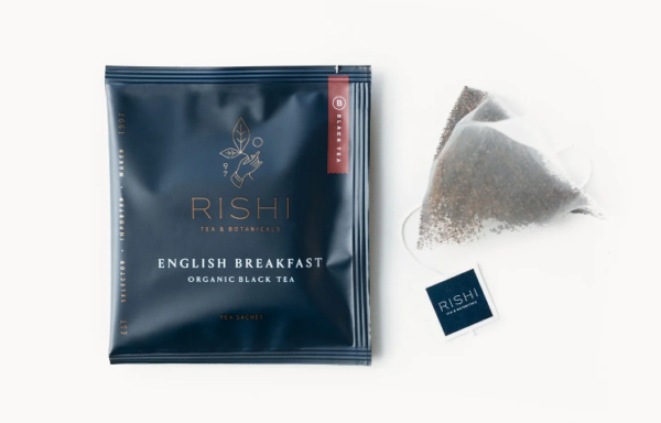 Rishi English Breakfast Tea Sachets – 50ct