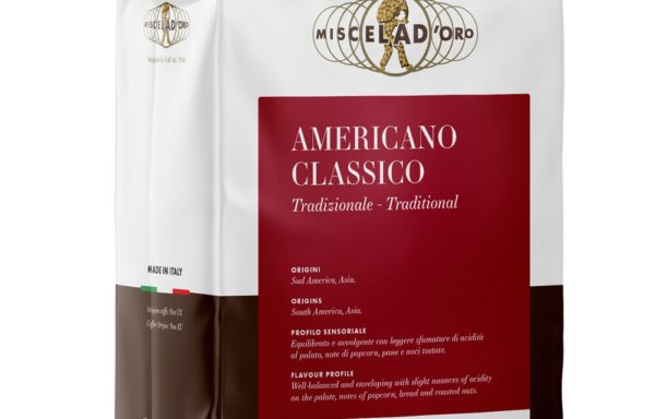 Miscela d’Oro Espresso Americano Classico – Whole Bean (6ct)