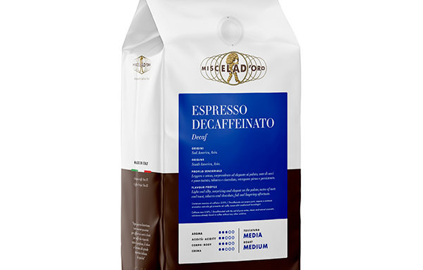 Miscela d’Oro Espresso Decaffeinato – Whole Bean (6ct)