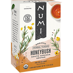 Numi Honeybush Caffeine Free Tea Bags – 18ct
