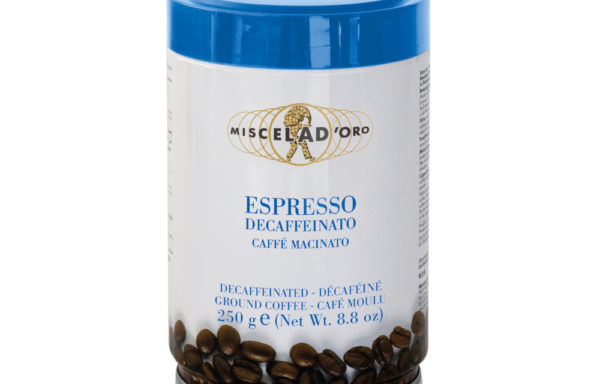 Miscela d’Oro Espresso Decaffeinato – Ground (250g)
