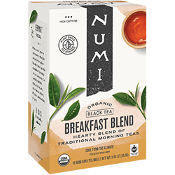 Numi Breakfast Blend Tea Bag – 18ct